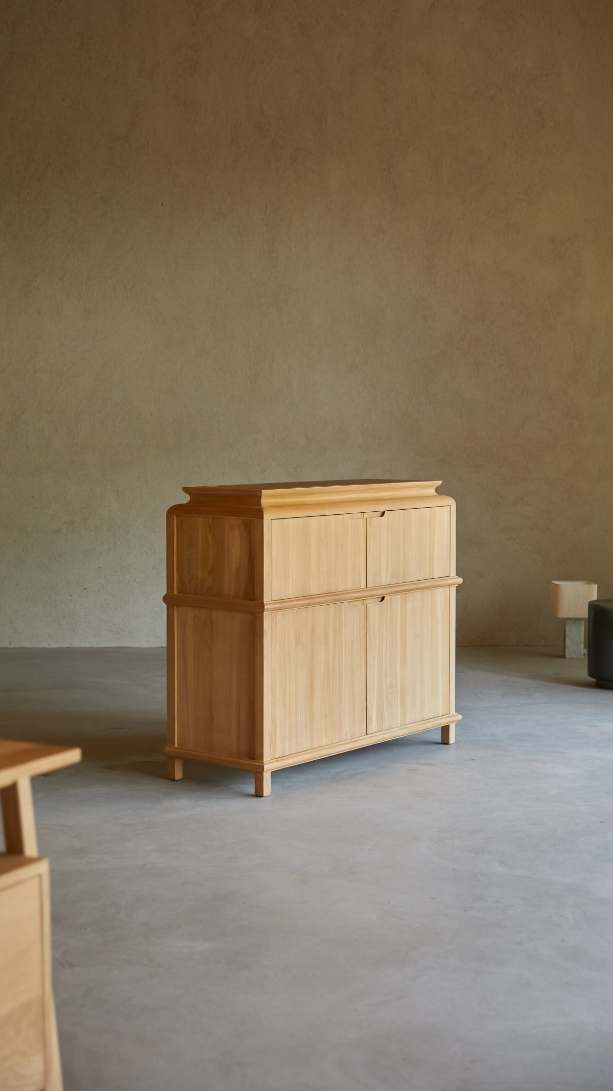 Achille - Buffet aus massivem Teak 120 cm