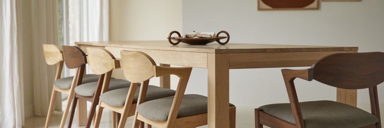 Muebles en roble
