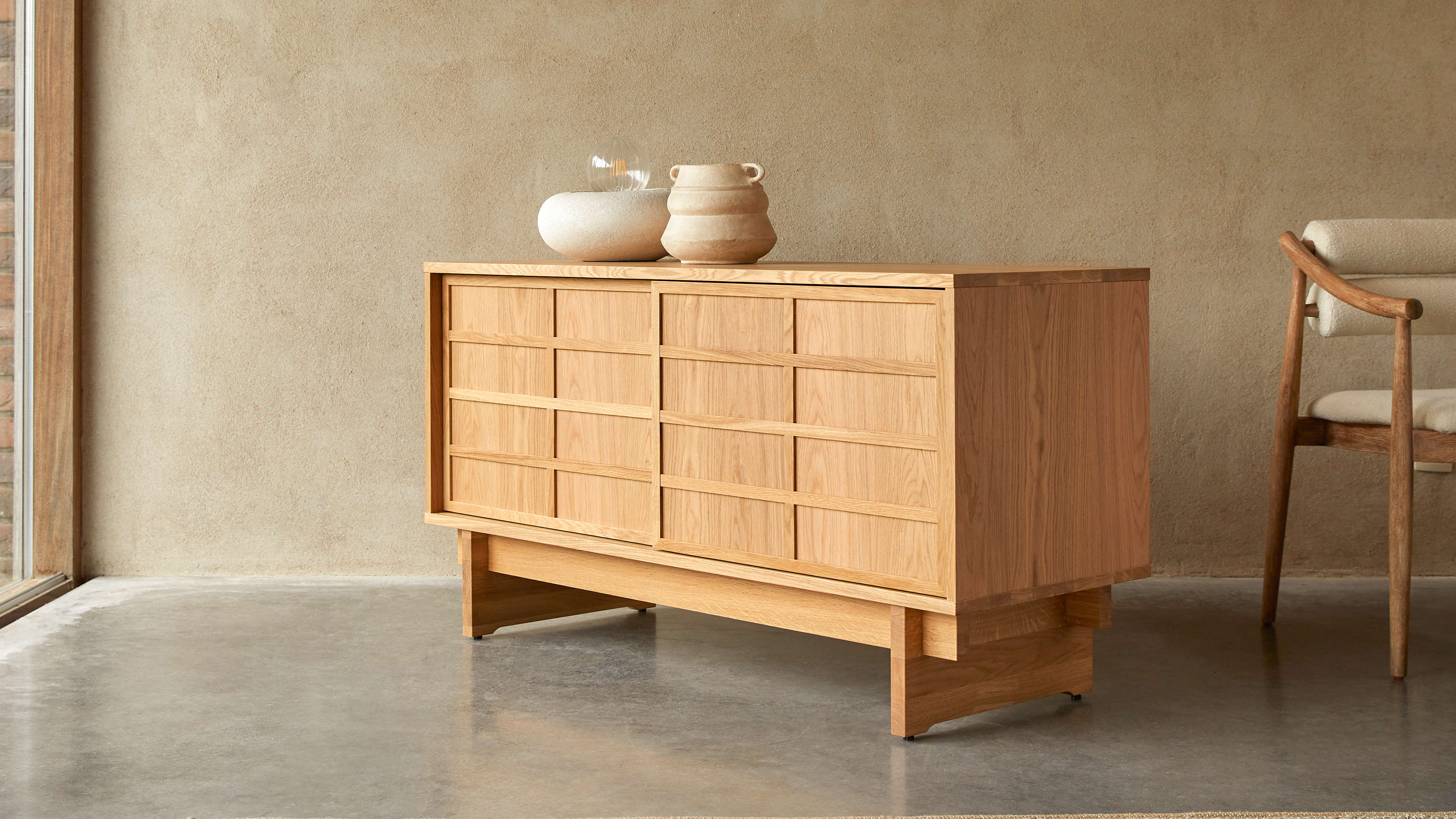Distinctive Japandi style, European craftsmanship and spacious storage units