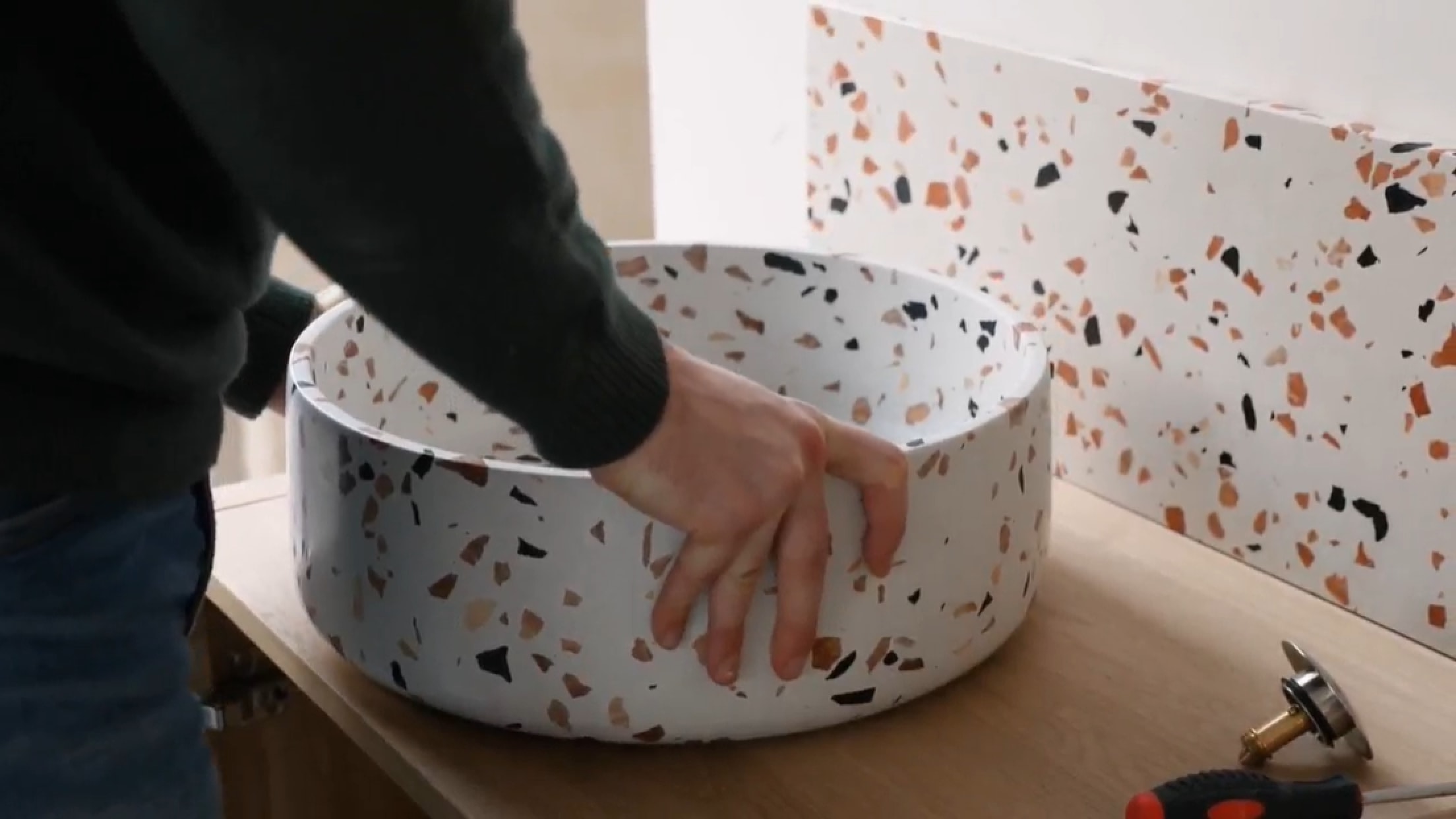 Installer une vasque à poser