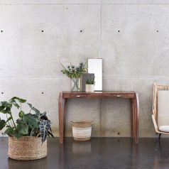 Luna - Consola de palisandro macizo