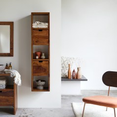 Kwarto - Hochschrank aus massivem Palisanderholz