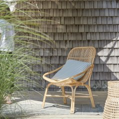 Pia - Rattan garden armchair