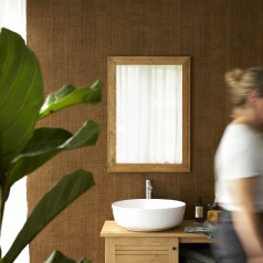 Karl - Solid oak mirror 70x50 cm