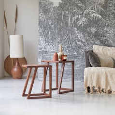 Gaspard - Side tables in solid sheesham