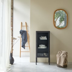 Lison - Glass and metal storage unit