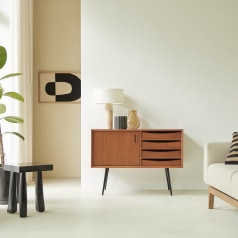 Simen - Mahoniehouten dressoir 100 cm