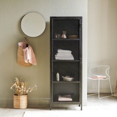 Alma - Metal mesh tall unit