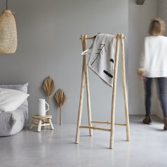 Kilim - Attaccapanni semplice in teak massello