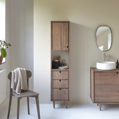 Jonàk - Column in solid walnut