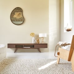 Esmée - Solid walnut TV unit - 180 cm