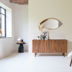 Milo - Buffet van massief mangohout 164 cm