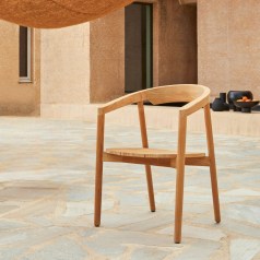 Francia - Sedia da giardino in teak massello