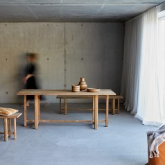 Antonia - Tavolo in teak massello riciclato 6-8 persone