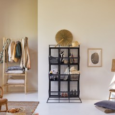 Cléo - Children's metal cubby shelf