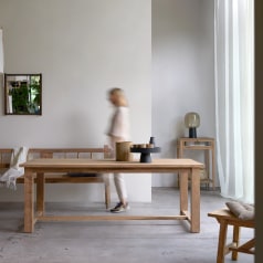 Teresa - Tavolo in teak massello riciclato, 6-8 persone