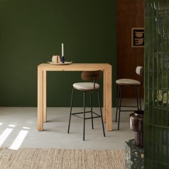 Eden - Solid oak bar table for 2-4-people