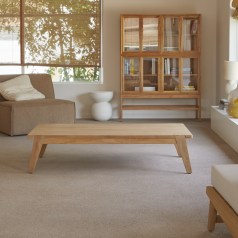 Olia - Salontafel van massief teakhout