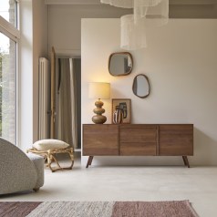 Niels - Aparador de acacia de 175 cm