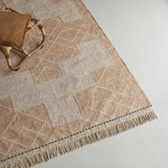 Gaya - Alfombra de algodón de 150 cm x 240 cm