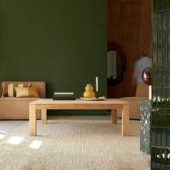 Eden - Square coffee table in solid oak