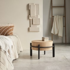 Ava - Bedside cabinet in solid teak