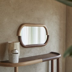 Opéra - Solid oak mirror 40 x 72.5 cm