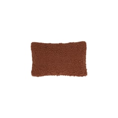 Lina - Cuscino in lana 50x30 cm, marrone