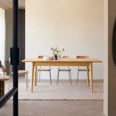 Cloé - Table extensible en manguier massif 4-6 pers.