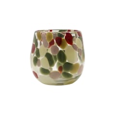 Dot - Glass candle holder