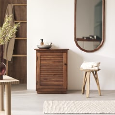 Loggia - Solid acacia storage unit 60 cm