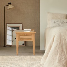 Suzette -  Comodino in teak massello