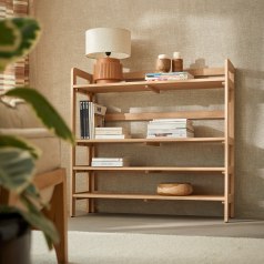 Esmée - Solid oak bookcase
