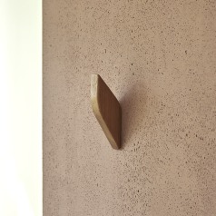 Lea - Massief essenhouten wandhaak