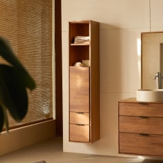 Senson - Solid walnut storage tower