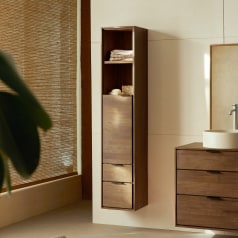 Senson - Solid walnut storage tower