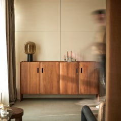 Marco - Sideboard aus massivem Teakholz, 180 cm