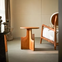 Sun - Tavolino in teak massello