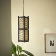 Ruby - Suspension en teck 62cm