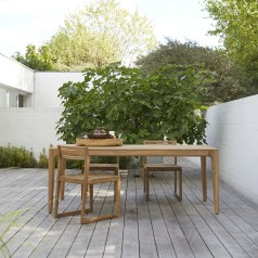 Vasco - Tuintafel van gerecycled massief teak 6-8 pers.