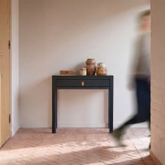 Zenaka - Consolle da ingresso in pino massello P. 25 cm