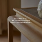 Achille - Konsole aus massivem Teakholz 120 cm