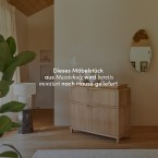 Achille - Buffet aus massivem Teak 120 cm