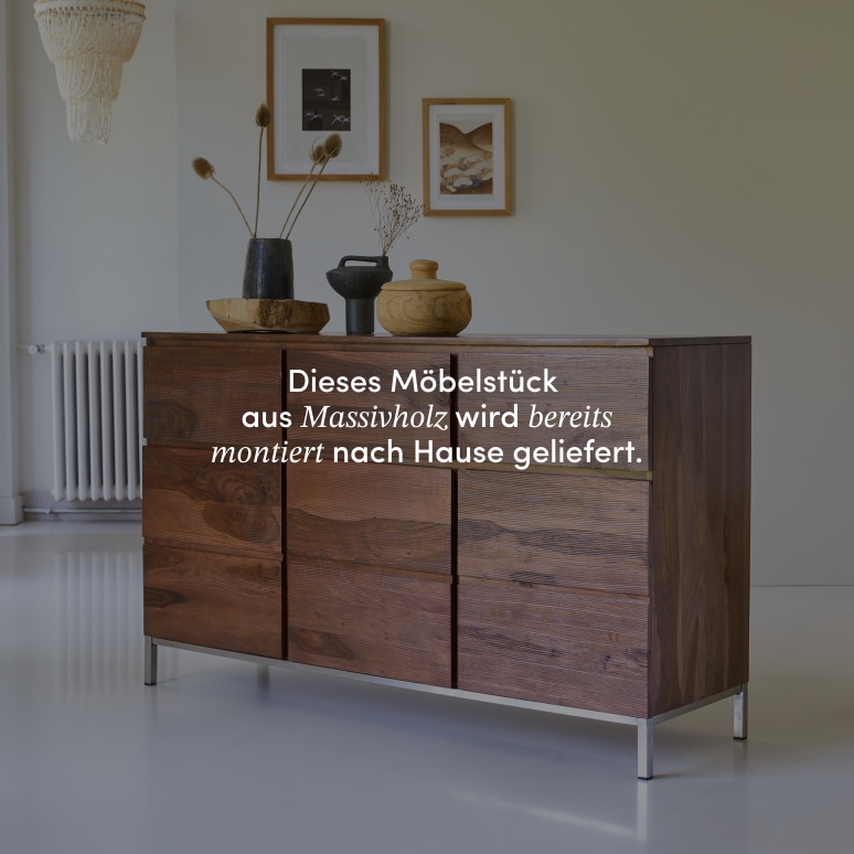 Nova - Buffet aus massivem Palisanderholz 155 cm