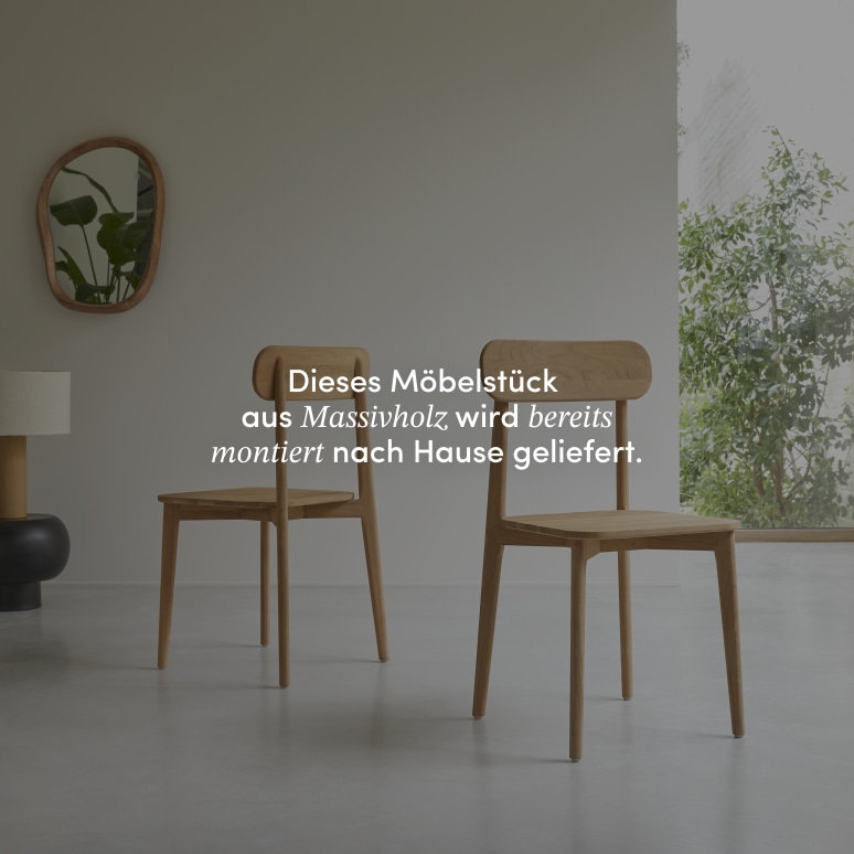 Jonàk - Stuhl aus massivem Teakholz
