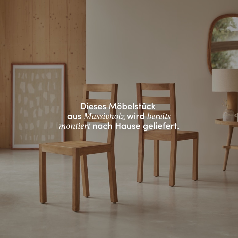 Alto - Stuhl aus massivem Teakholz