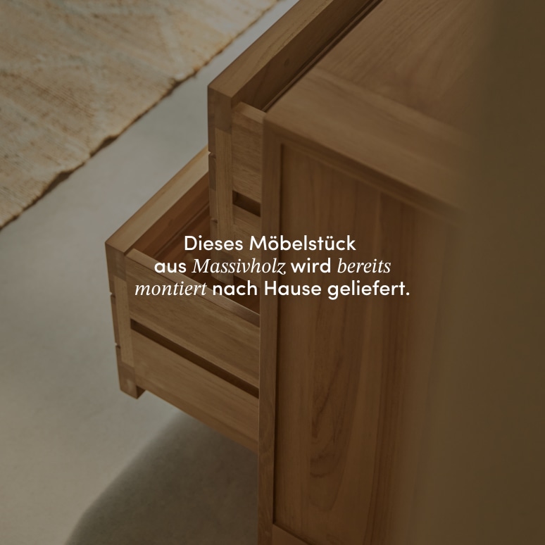 Minimalys - Kinder-Kommode aus massivem Teak