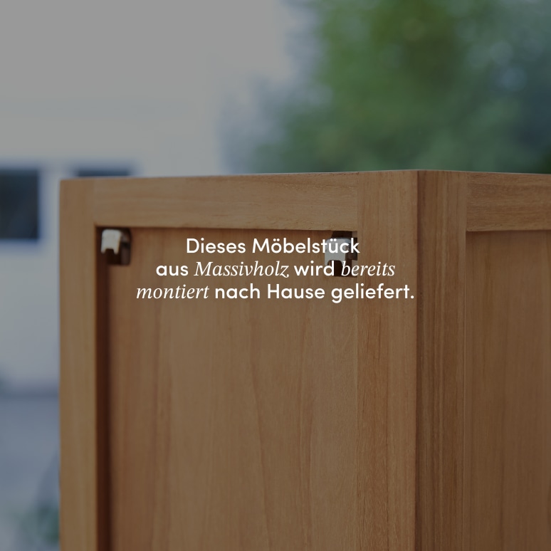 Serena - Hochschrank aus massivem Teak