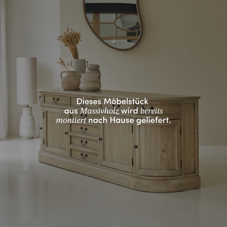 Celeste - Anrichte aus Pinienholz 225 cm