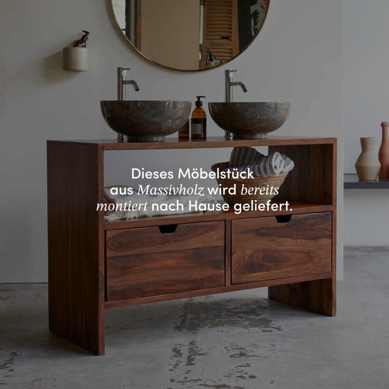 Kwarto - Waschtischunterschrank aus Palisander 110 cm
